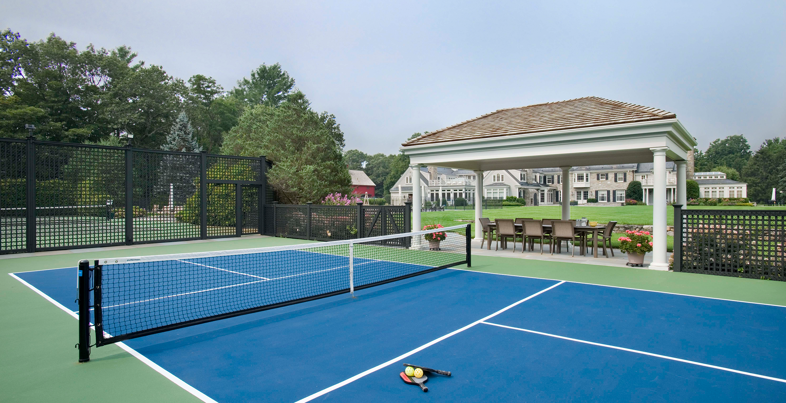 Pickleball Court by KVC Builders and 360 Home Services