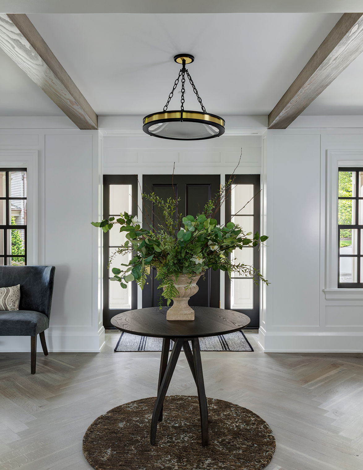 KVC Suburban Transitional entryway